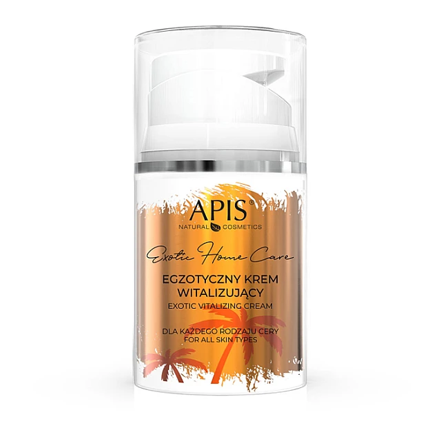 EXOTIC HOME CARE Krema za lice sa hijaluronskom kiselinom i vitaminom C 50ml  | APIS COSMETICS | Kozmo